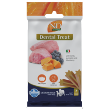 Pamlsok Farmina N&D Dog Pumpkin Lamb Blueberry Adult medium & maxi 100 g